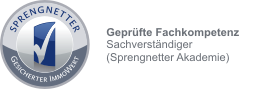 Sprengnetter Akademie – Geprüfte Fachkompetenz, Sachverständiger
