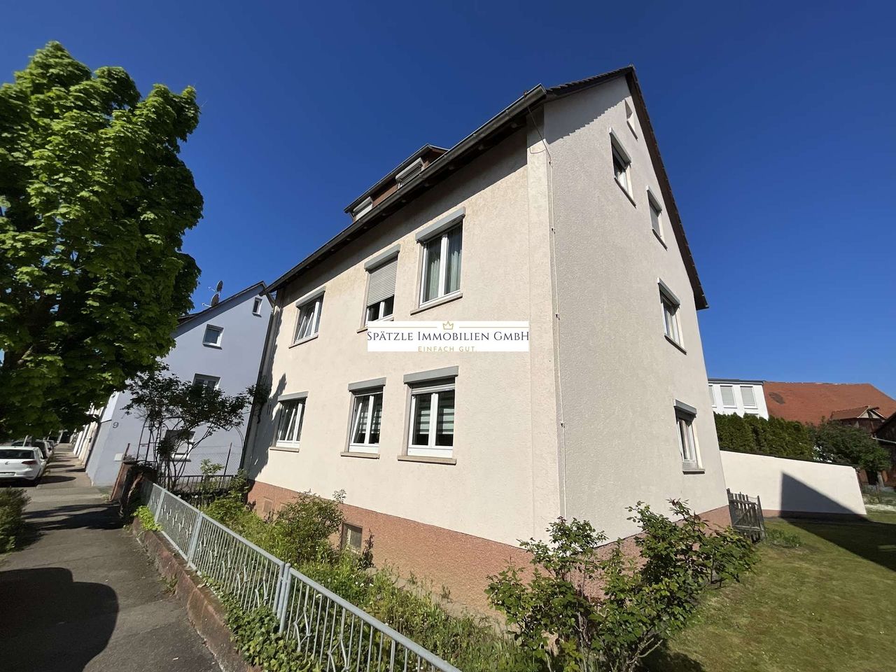 Haus von der Straße 