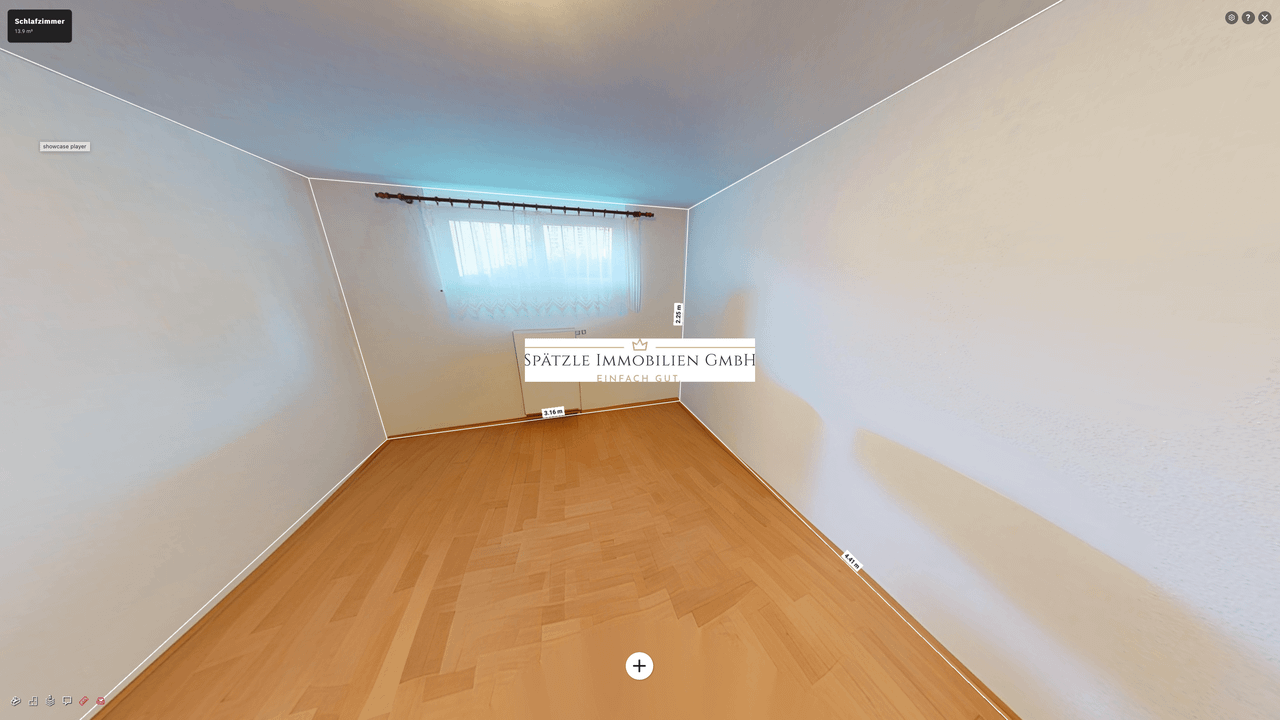 Gästezimmer UG leer