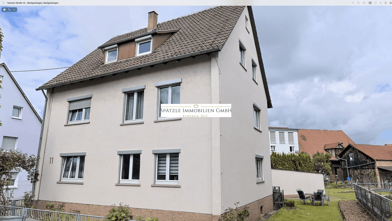 Haus von der Straße 