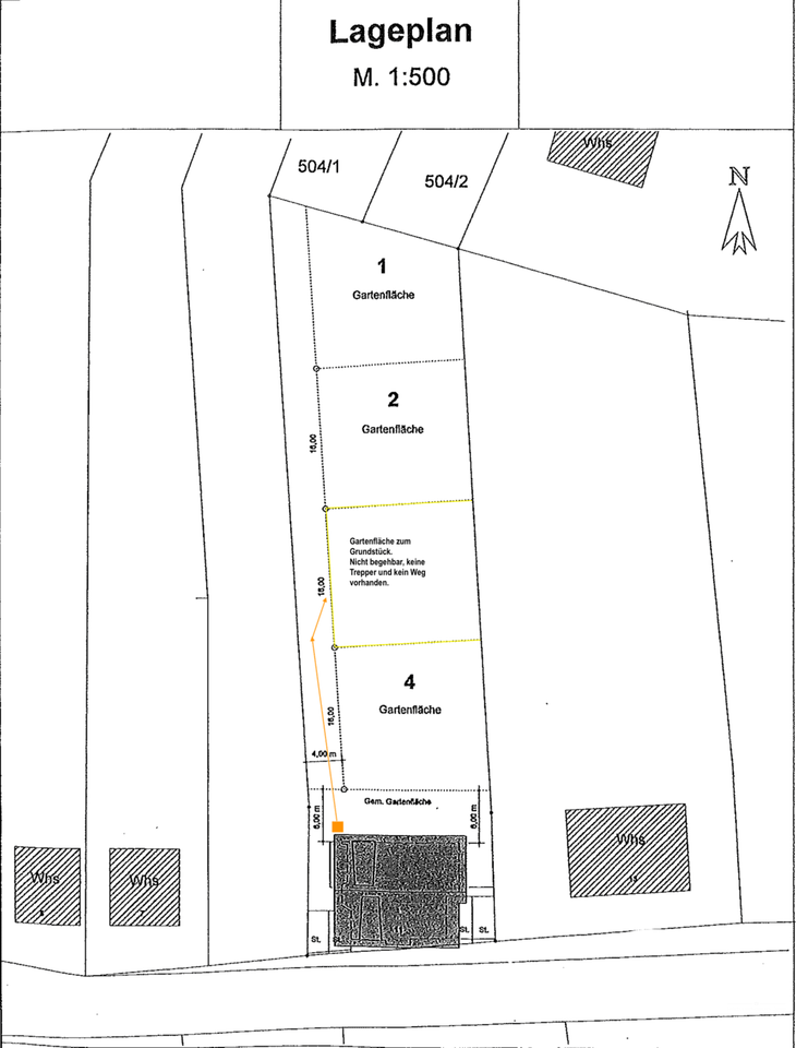 Lageplan NB inkl. Gartengrundstück