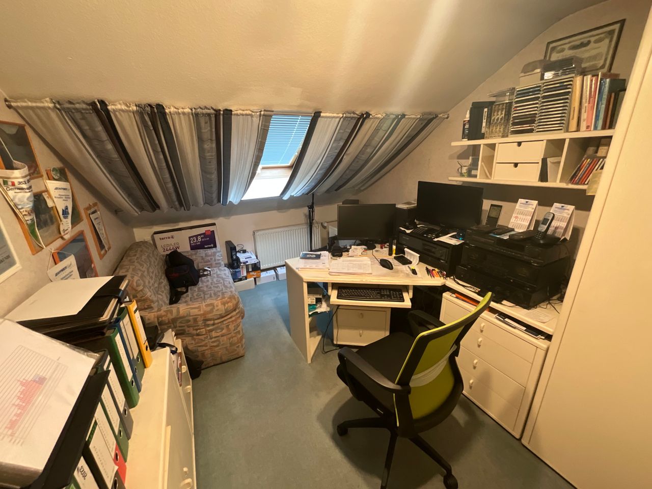 Hauptwohnung Büro DG