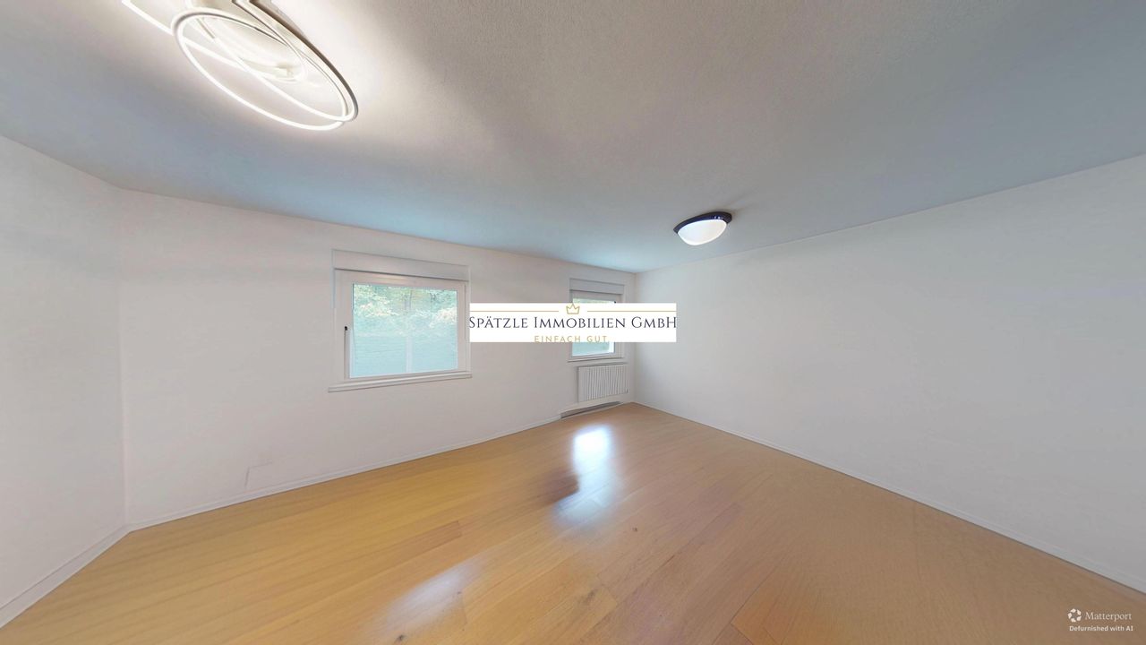 Jungend-Kinderzimmer ohne Möbel