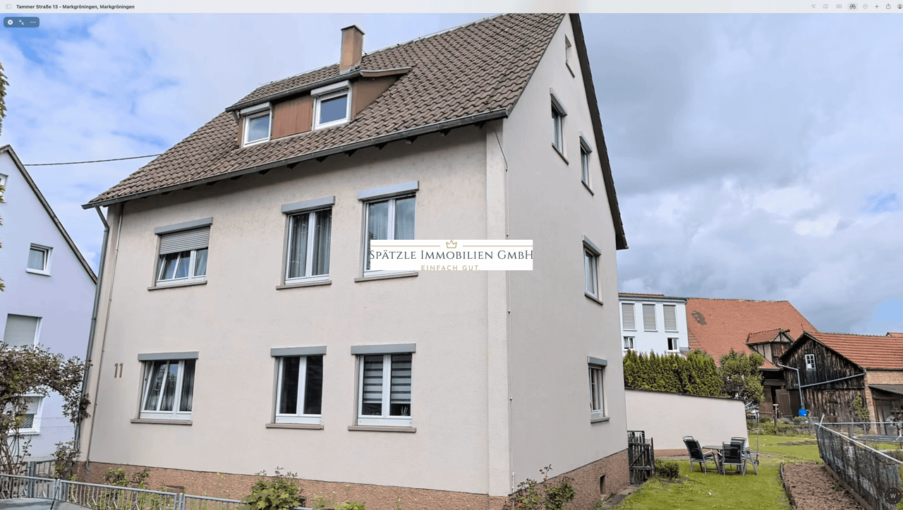 Haus von der Straße 